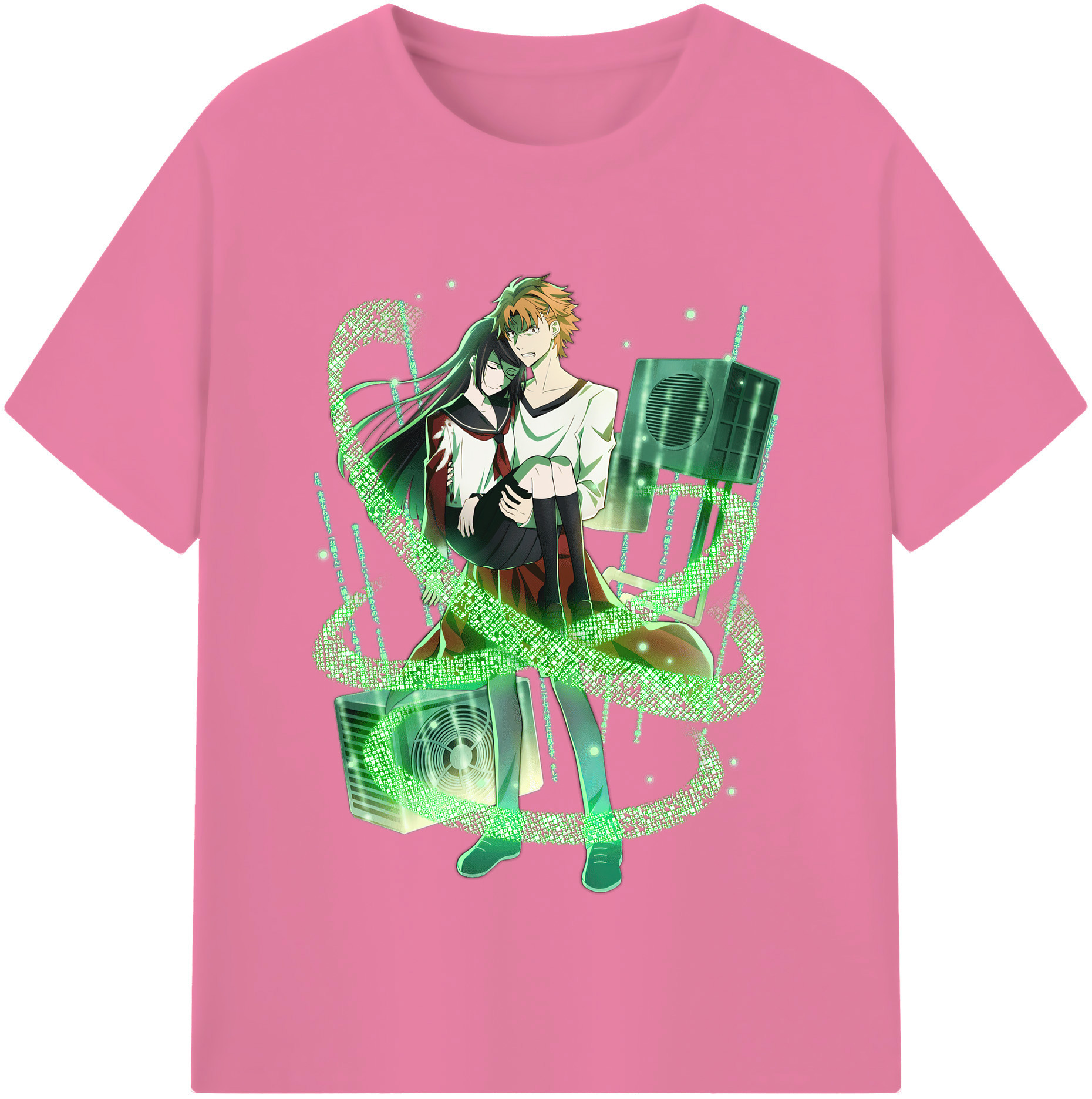 （画像用） 文豪ストレイドッグス Bungo Stray Dogs 綿100％半袖Tシャツ（フロントプリント）